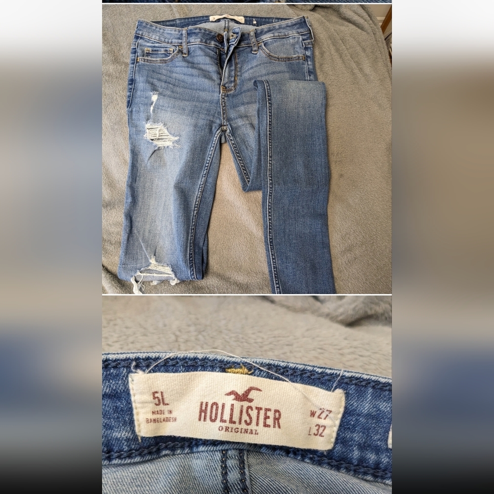 Women's Hollister jeans like new 4pc bundle size 5